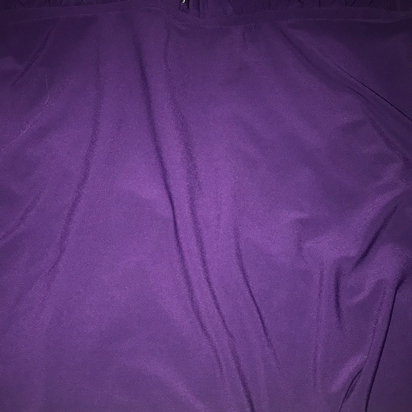 New plus size purple swim top - Picture 7 of 10